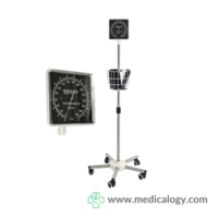 jual Tensimeter Aneroid OneHealth HS-70F Stand Model Stainless Steel