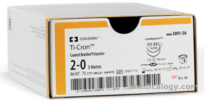 jual Ti-Cron 3x3x1,5 mm Bi-Colour Pledget