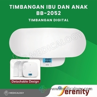 jual Timbangan Digital Ibu dan Anak / Bayi dan Dewasa BB-2052 Serenity