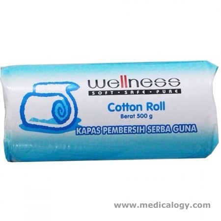 harga Wellness Cotton Roll Kapas 100 Gram Kapas Gulung